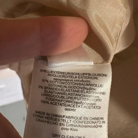 Brooks Brothers Tan Blazer Tailored Fit Lightweight - Picture 7 of 8